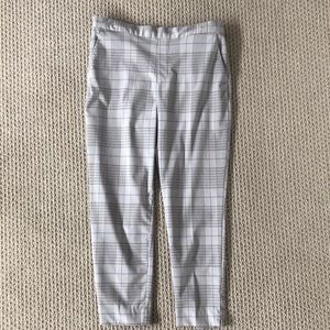 Banana Republic Factory Hayden Pant Plaid 12